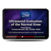 Ultrasound Evaluation of the Normal Knee