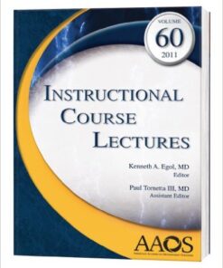 Instructional Course Lectures