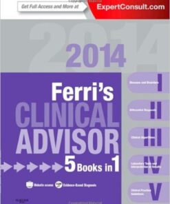 Ferri's Clinical Advisor 2014: 5 Books in 1 (Ferri's Medical Solutions) 1 Har/Psc Edition