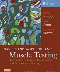 Daniels and Worthingham's Muscle Testing: Techniques of Manual Examination and Performance Testing, 9e