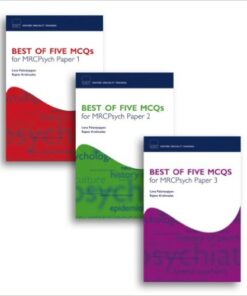 Best of Five MCQs for MRCPsych Papers 1, 2 and 3 Pack (Oxford Specialty Training Revision Texts) 1 Pck Edition