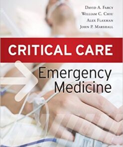 Critical Care Emergency Medicine 1st Edition