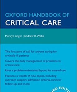 Oxford Handbook of Critical Care  3rd Edition