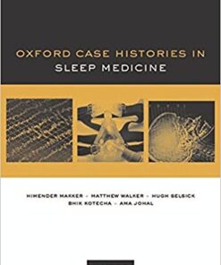 Sleep Medicine (Oxford Case Histories)