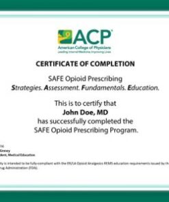 SAFE Opioid Prescribing 2017 (Videos)