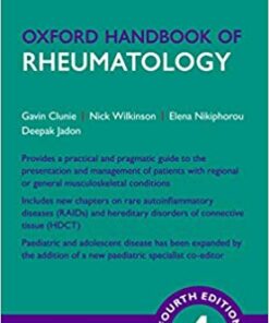 Oxford Handbook of Rheumatology (Oxford Medical Handbooks) 4th Edition PDF