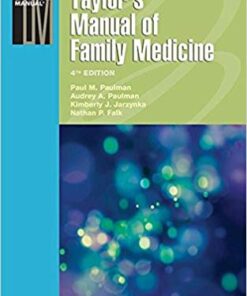 Taylor's Manual of Family Medicine (Taylor's Manual of Family Practice) Fourth Edition PDF