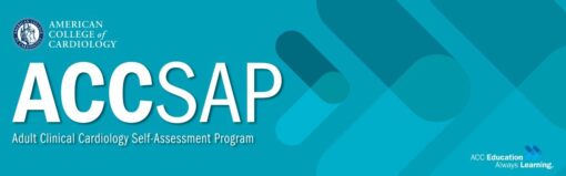 ACCSAP – Adult Clinical Cardiology Self-Assessment Program 2021 (Complete Q&A, Videos, Audios, Books and Slides)