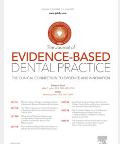 ​Journal of Evidence-Based Dental Practice 2022 — Volume 22