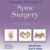 operative techniques in spine surgery 1