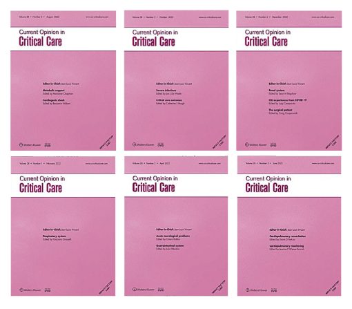 2022 Current Opinion in Critical Care