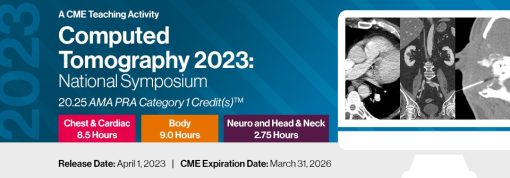 2023 Computed Tomography National Symposium
