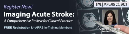 ARRS Imaging Acute Stroke