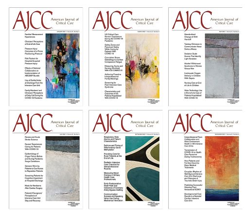 American Journal of Critical Care 2022 Full Archives