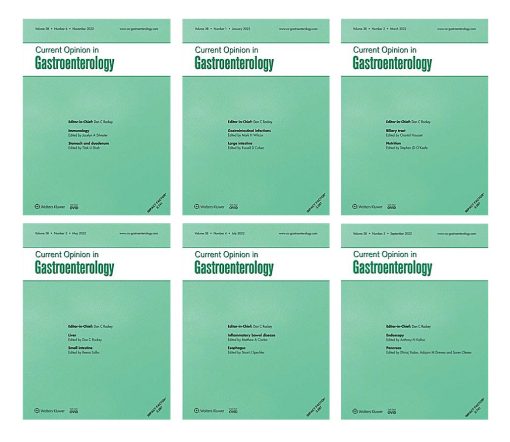 Current Opinion in Gastroenterology 2022 Full Archives