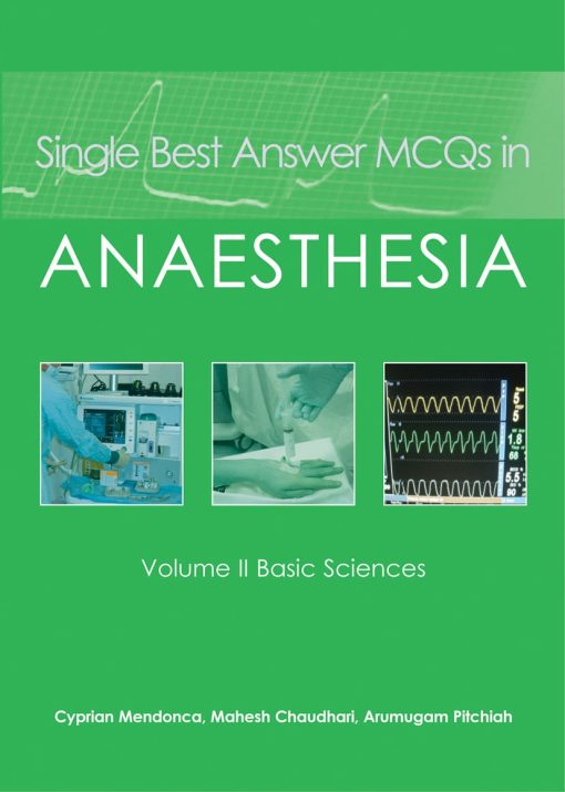 Single Best Answer MCQs In Anaesthesia: Volume II Basic Sciences (EPUB)