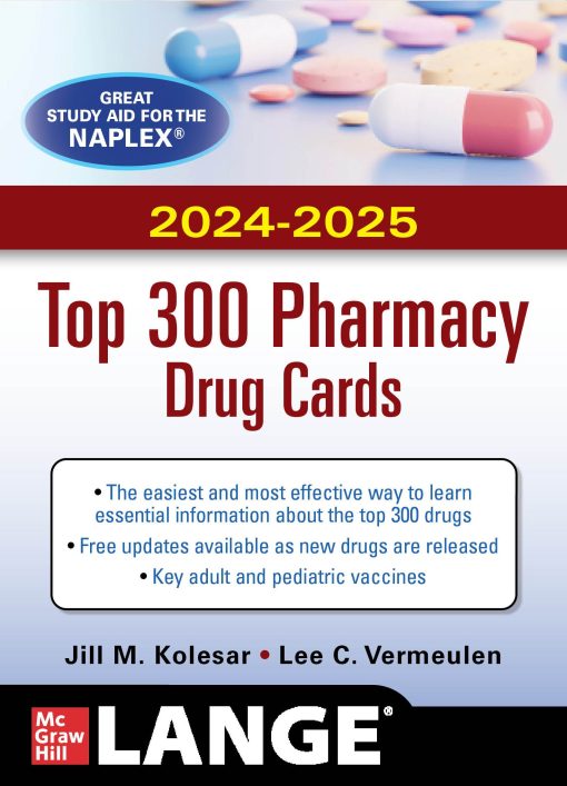 2024/2025 Top 300 Pharmacy Drug Cards, 7th Edition (Original PDF from Publisher)